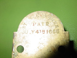 1865 Stanley Works Bolt (4)